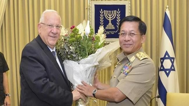 israel myanmar tie