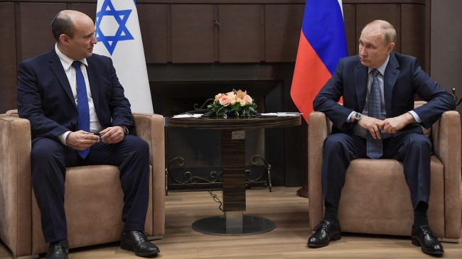 israel russia bennett putin