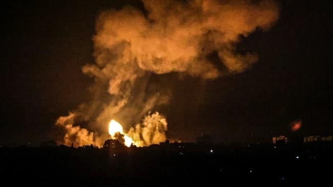 israeli air raid gaza