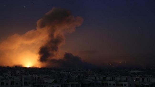 israeli air strikes near damascus