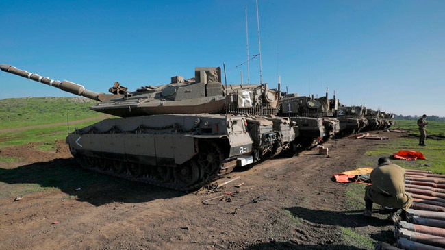 israeli armed vehicle