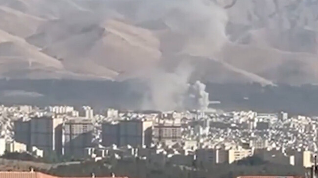 israeli army strikes eastern tehran