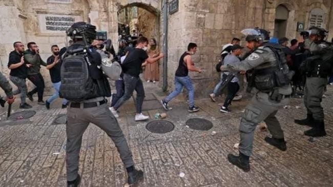 israeli atack al aqsa mosque
