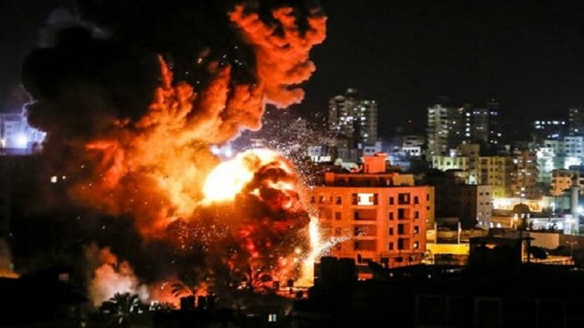 israeli hit on gaza 1
