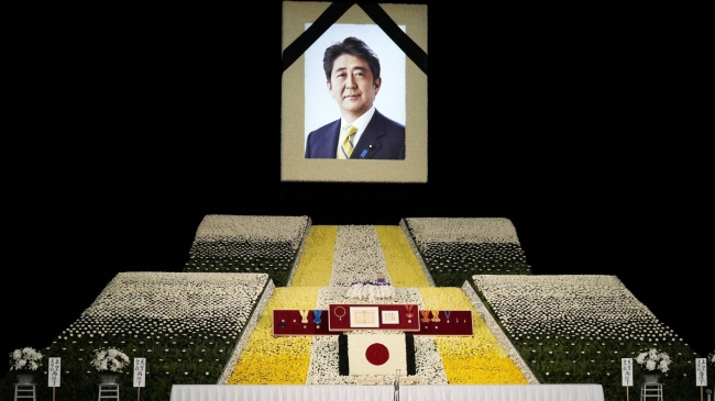 japan bids farewell to shinzo abe