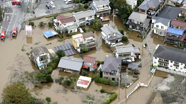 japan flood