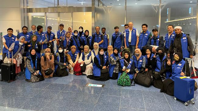 japan hajj group in saudi arab