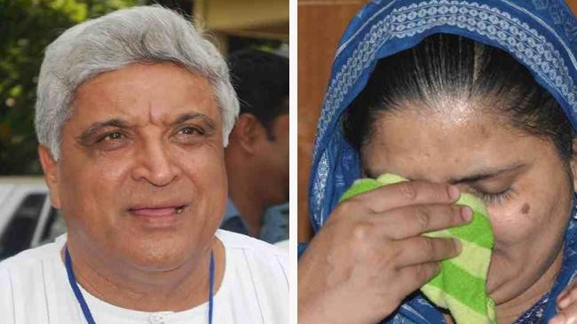 javed akhtar and bilkis bano