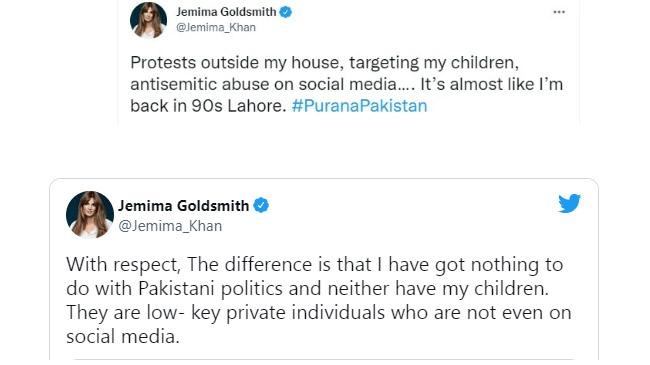 jemima goldsmith two posts