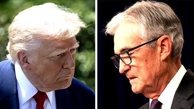 jerome powell and donald trump