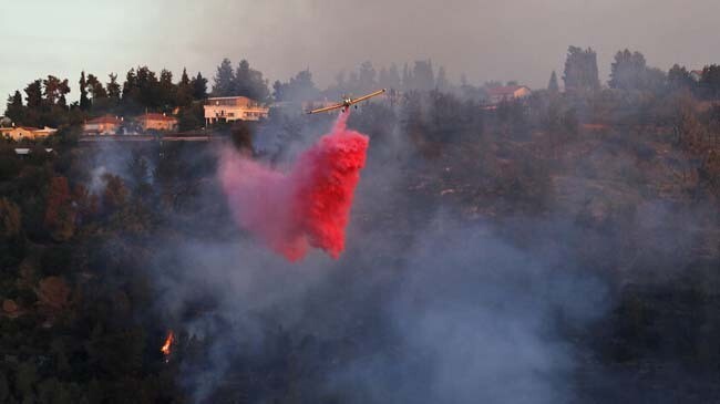 jerusalem wildfire