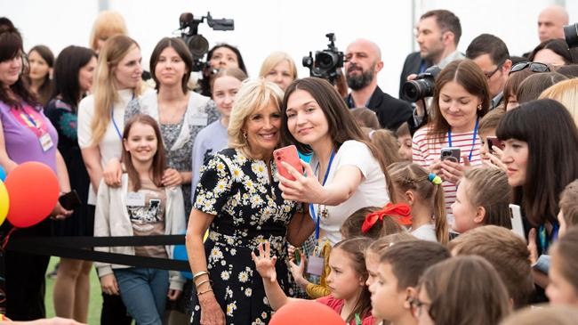 jill biden visits ukraine