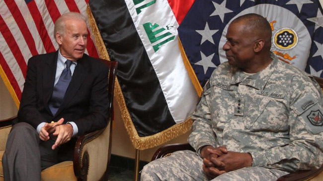 joe biden and austin
