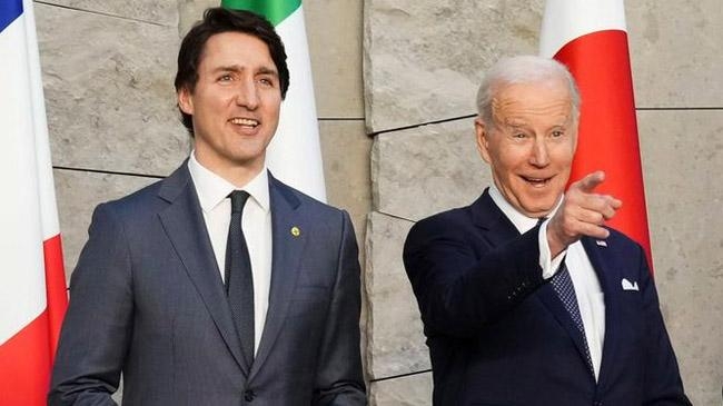 joe biden justin trudeau