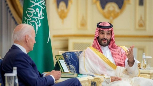 joe biden mohammed bin salman