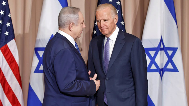 joe biden with netanyahu
