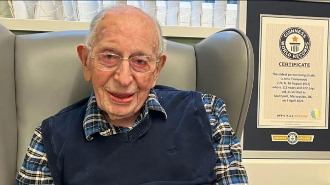 john tinniswood worlds oldest man