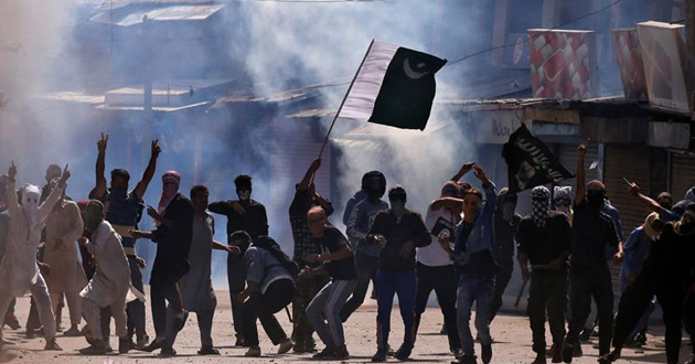 jommu kashmir hizbul mozahidin protest 2018