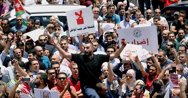 jordan protest
