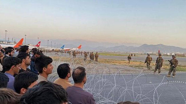 kabul air port closed