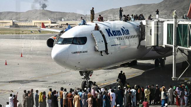 kabul airport situation