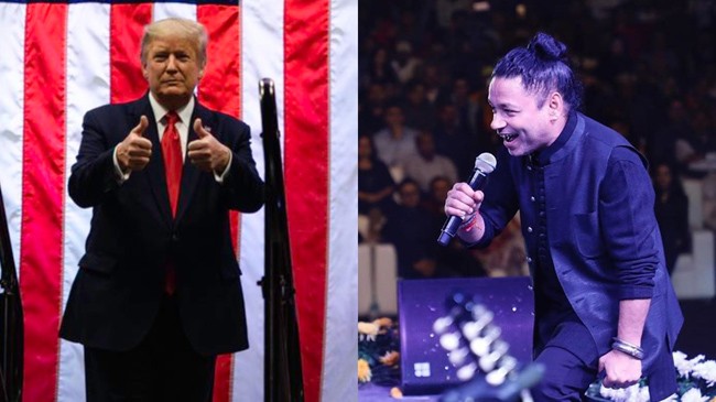 kailsh kher trump dance