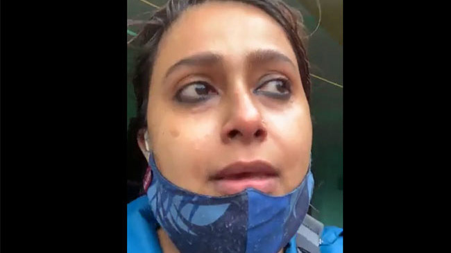 kalkata tv journalist cyclone yaas inner