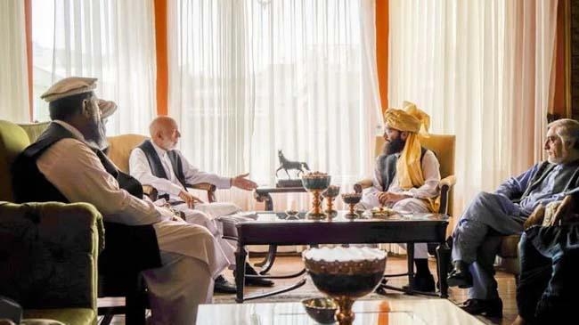 karzai taliban meeting 1