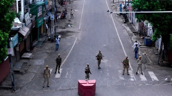 kashmir blackout