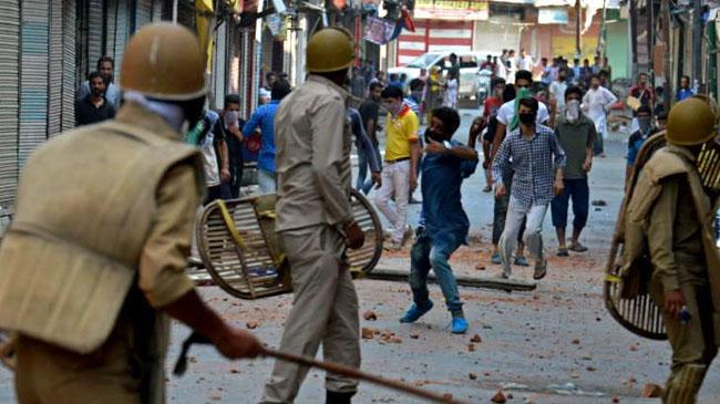 kashmir unrest picketing