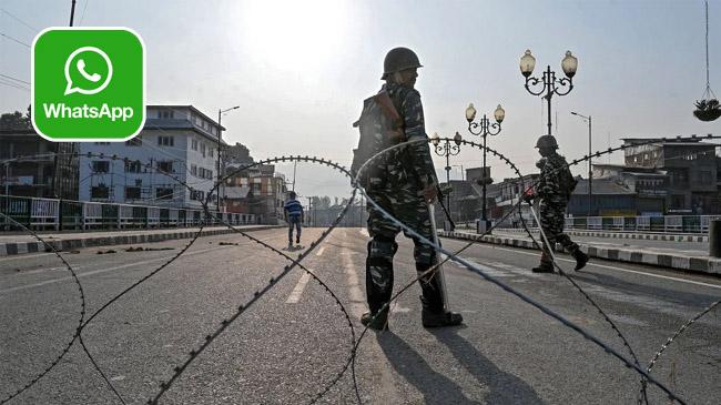 kashmir whatsapp