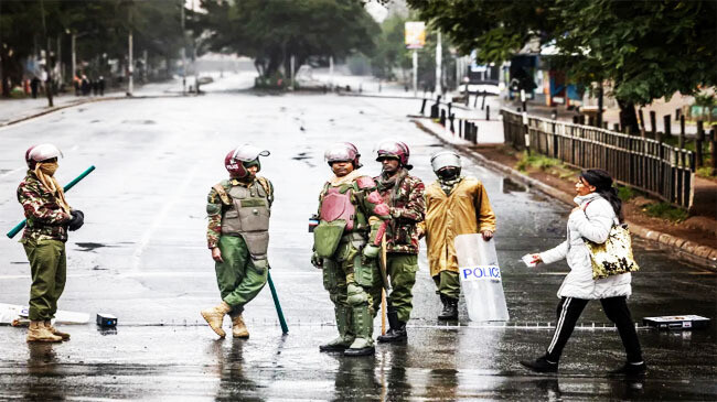 kenya police shoot killed