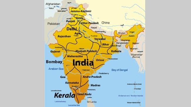 kerala map