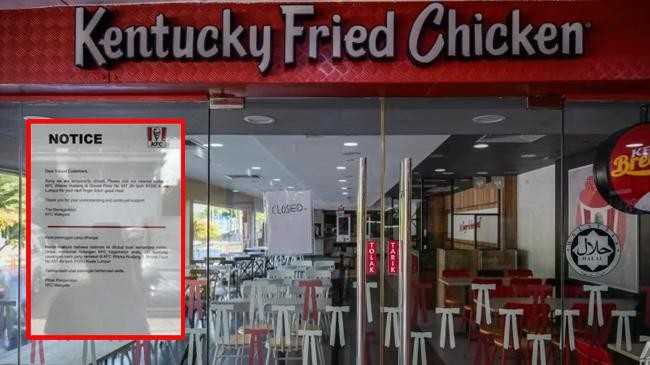 kfc and notice