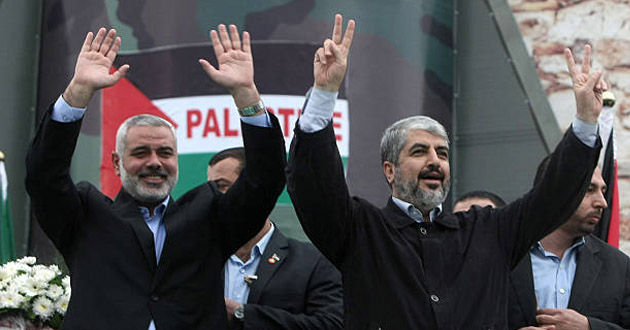 khaled mashaal ismail haniya
