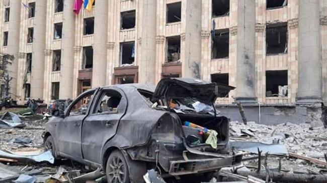 kharkiv attak residencial area