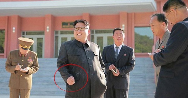 kim jong un smoking