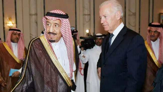 king salman and biden
