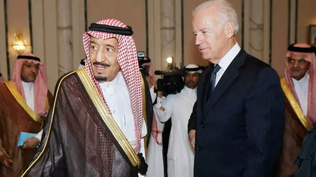 king salman and biden