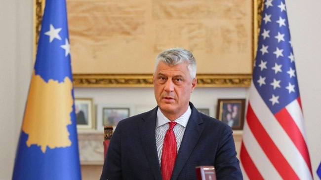 kosovo president hashim thaci