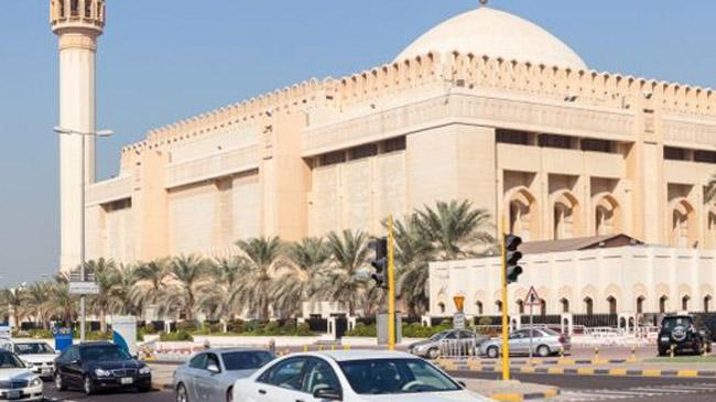 kuwait mosque jummah prayer inner