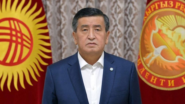 kyrgyzstan president sooronbay jeenbekov