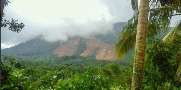 landslide in sri lanka three villages under soil