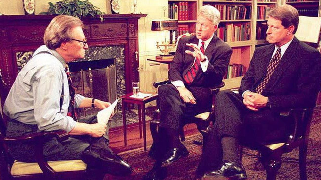 larry interview with bill clinton