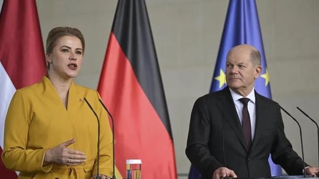 latvia and german leaders