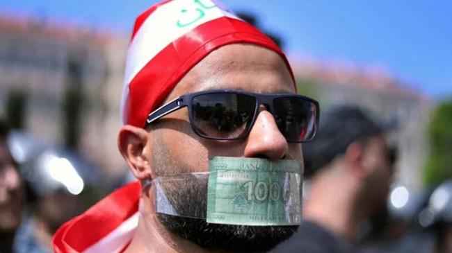 lebanon people protesting