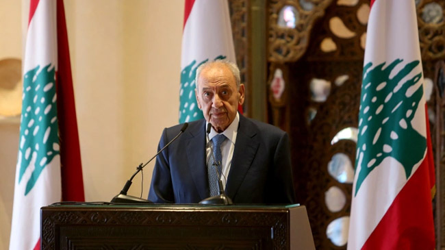 lebanon speaker nabih berri