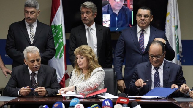 lebanon syria and egypt ink deal for gas imports