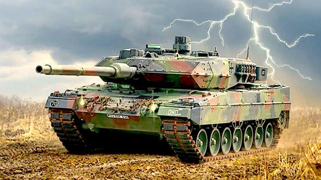 leopard 2 tank