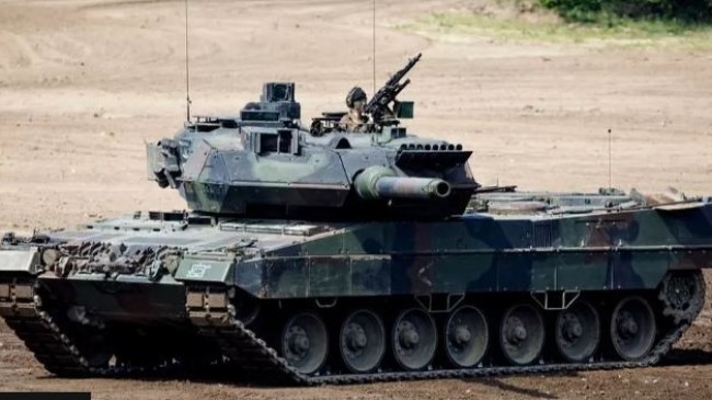 leopard tank